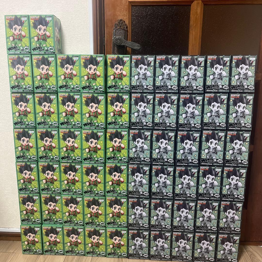 HUNTER×HUNTER MONOTOON フィギュア ゴン　62体セット