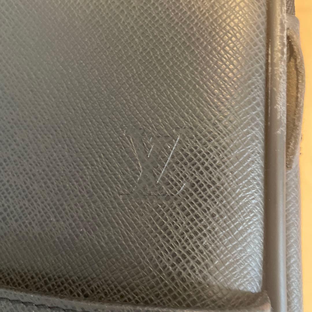 Louis Vuitton ブラックレザー キャリーケース