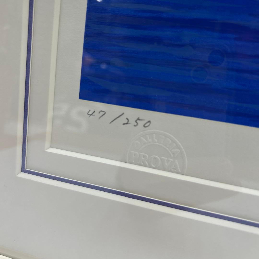 5637【美品】47/250 笹倉鉄平 オリジナル シルクスクリーン カダケス