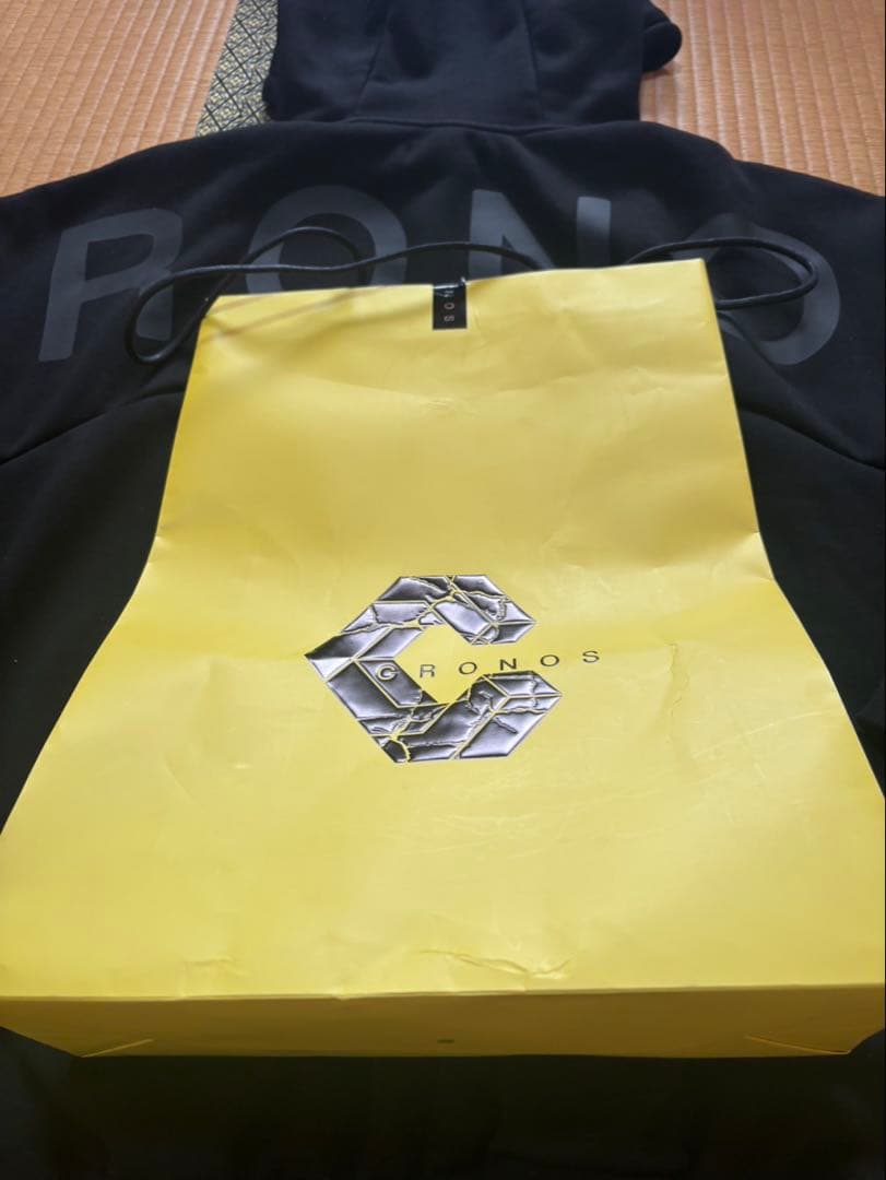 カ*ん様 CRONOS クロノス パーカー S 美品 メンズ ブラック