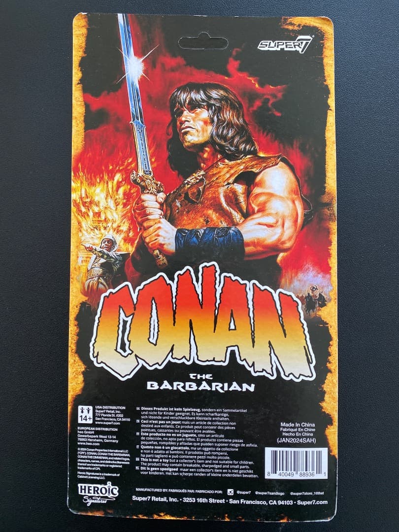 コナン・ザ・バーバリアン スーパー7 ヴィンテージコレクション 5.5インチ