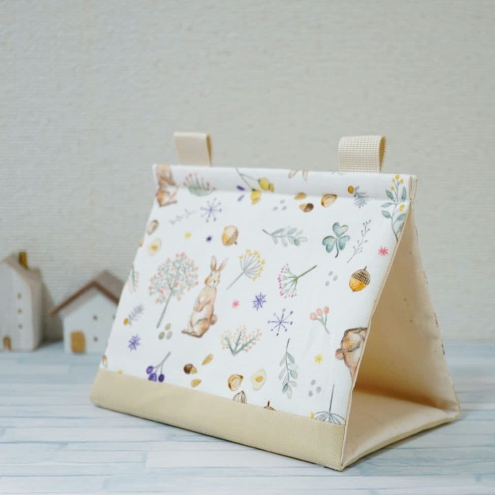 ウサギ【オックス生地】バードテントL＊ミルキーラビット他