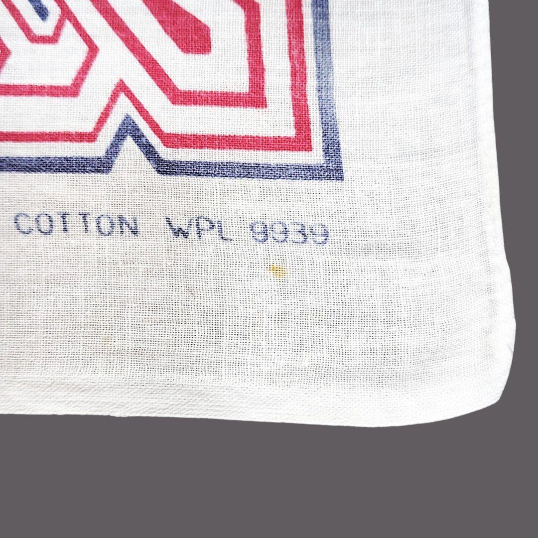 50s ヴィンテージバンダナ タイガー 虎 レアカラー USA製 VINTAGE