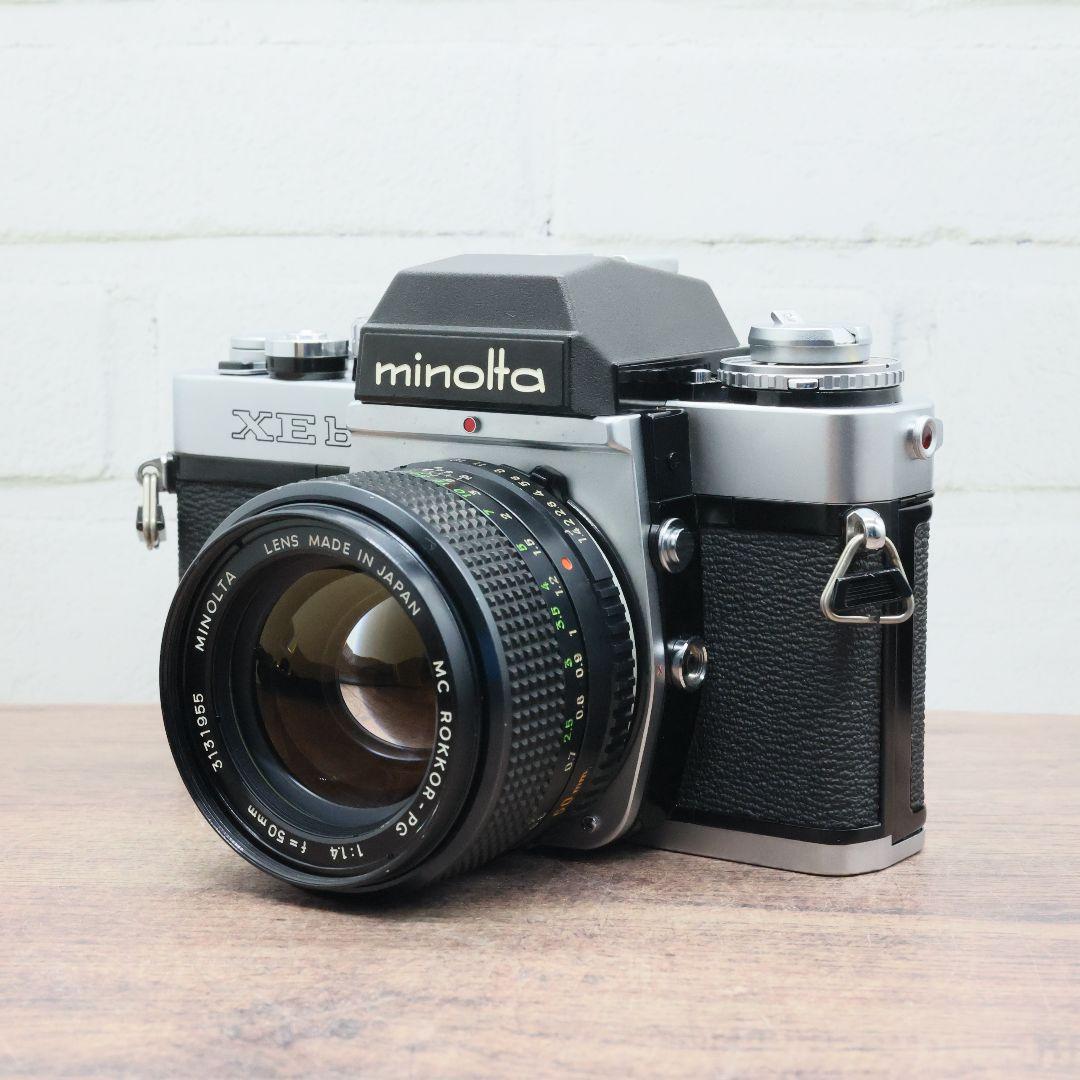 【完動品】minolta XEb /MC ROKKOR-PG 50mm F1.4