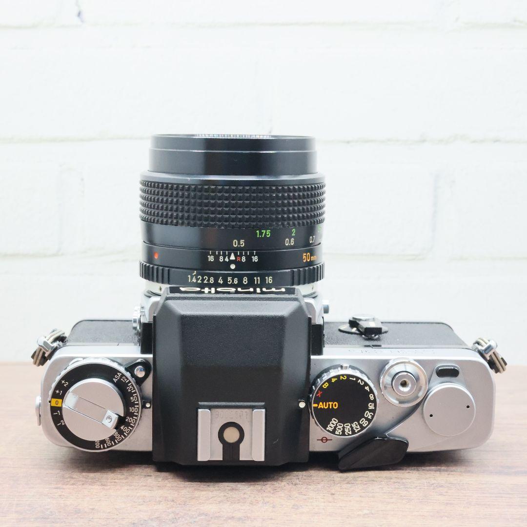 【完動品】minolta XEb /MC ROKKOR-PG 50mm F1.4