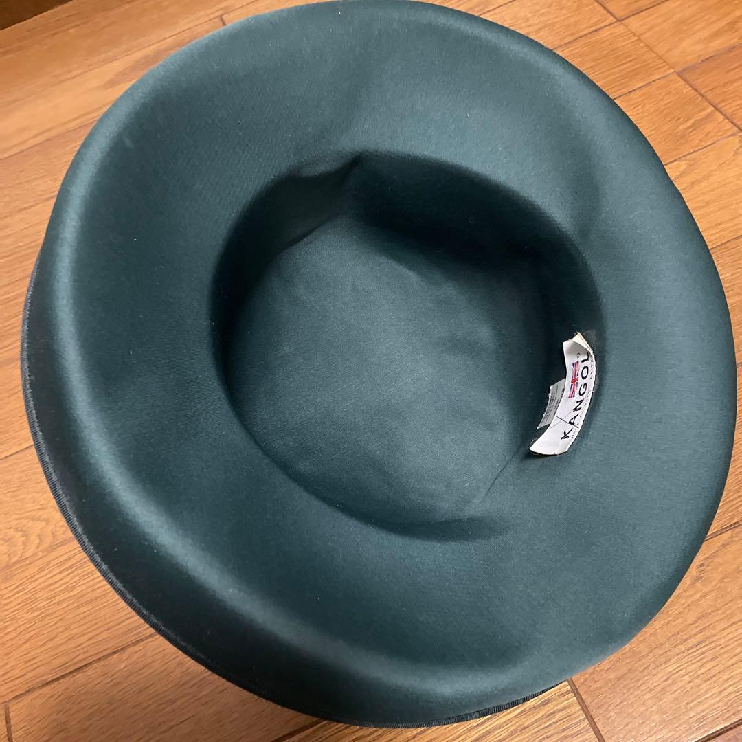 レア　アンティーク　KANGOLリボンハット