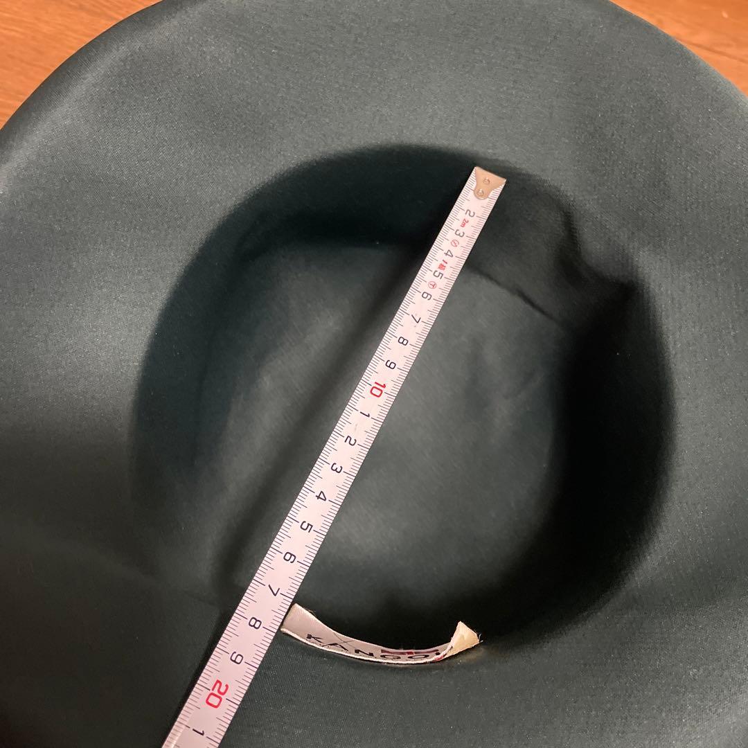 レア　アンティーク　KANGOLリボンハット