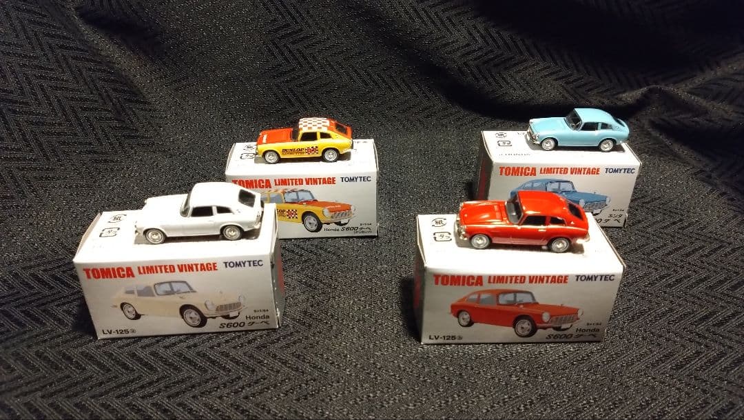 トミカリミテッドヴィンテージ Honda S600 クーペ 4台セット
