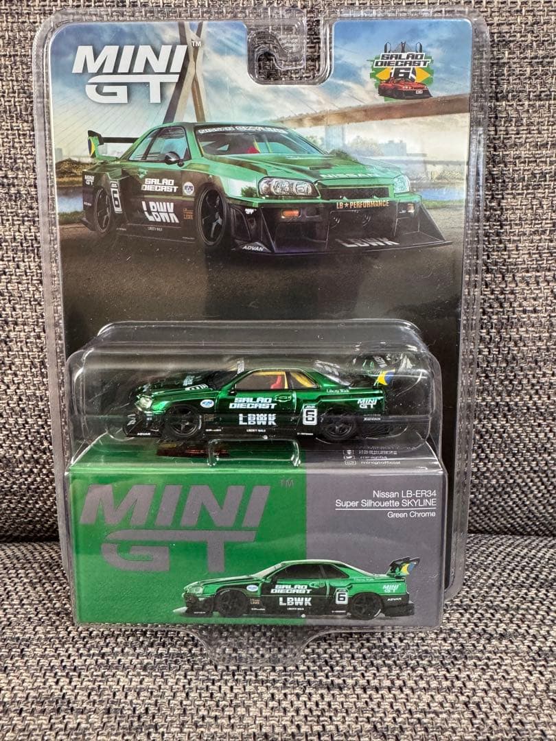 MINIGT 1/64 1016 LBWK ER34ブラジル限定