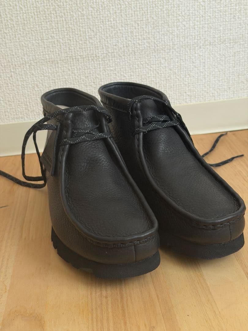 Clarks クラークス ワラビーブーツ ゴアテックスレザー【約26cm】箱あり
