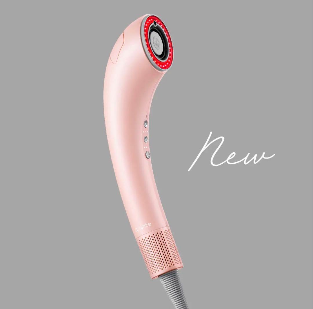 【超美品・即日発送可】Brighte シャワードライヤー ピンク