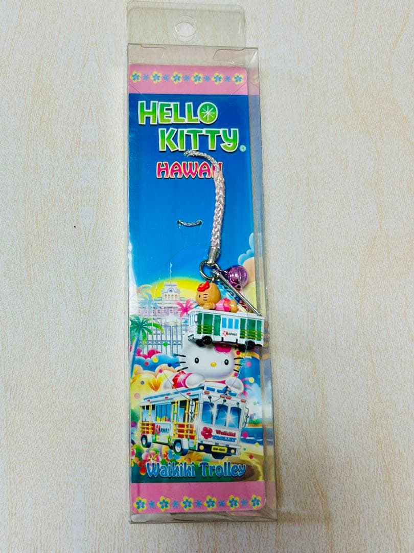 未使用 ご当地キティ ハワイ限定 ワイキキトロリー 日焼けキティ