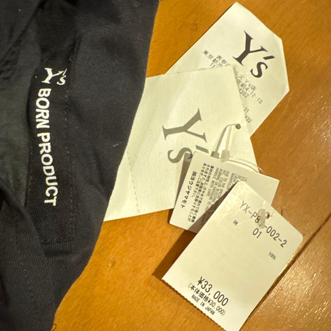 Y's サルエルパンツ 黒 YK-P8-002-2 ¥33,000