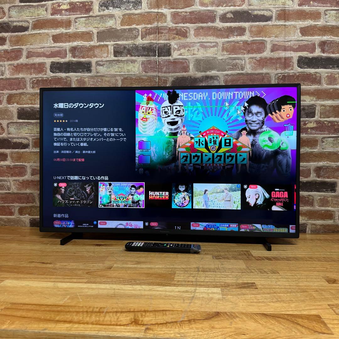 パナソニック 40インチ 4K 液晶テレビ VIERA TH-40JX750