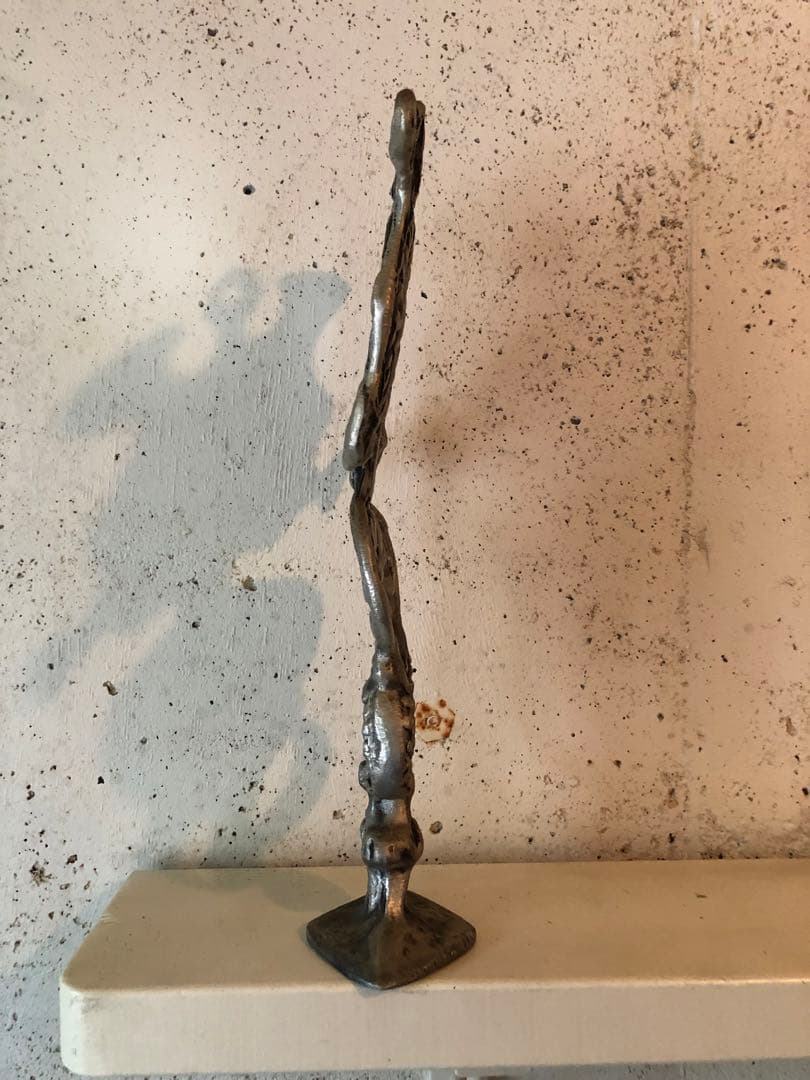 【値下しました】DON DRUMM ドン・ドラム　アルミ彫刻　ミラー　ビンテージ