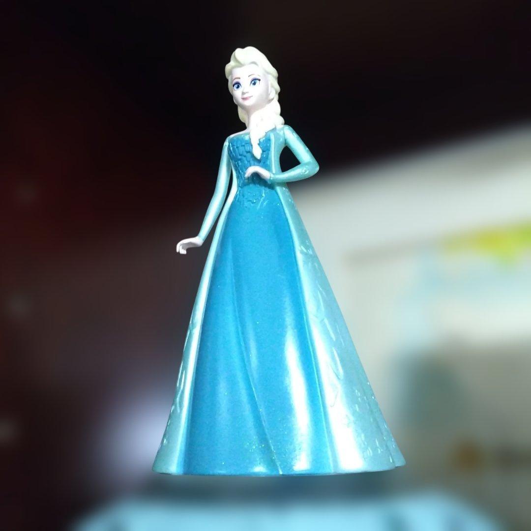 アナ雪 エルサフィギュア付きオルゴール