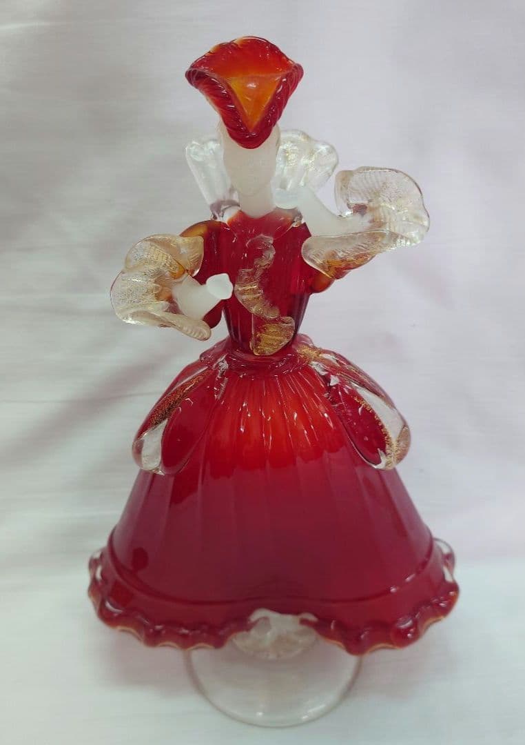 ベネチアングラス人形 ペア