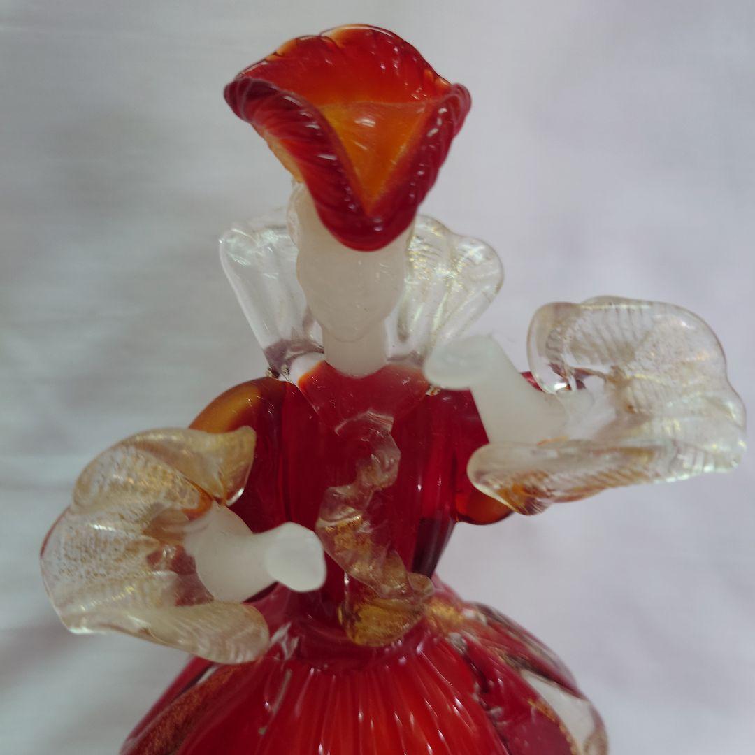 ベネチアングラス人形 ペア