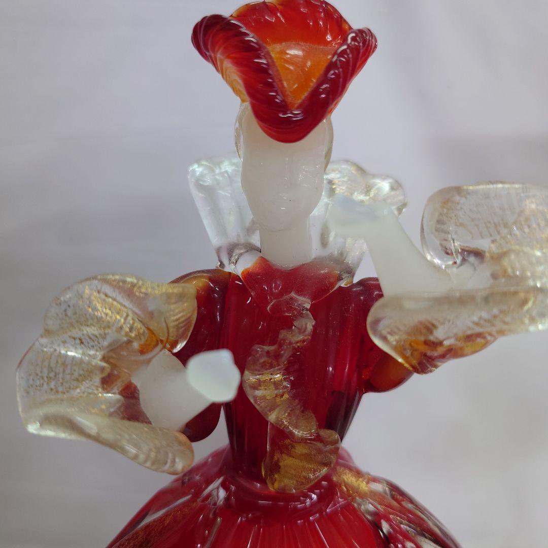 ベネチアングラス人形 ペア