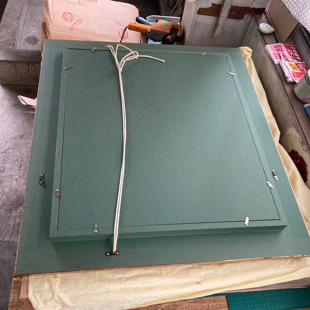 c*n様 F10号 油彩額縁 ゴールドフレーム 金色 豪華装飾 布カバー 箱付き