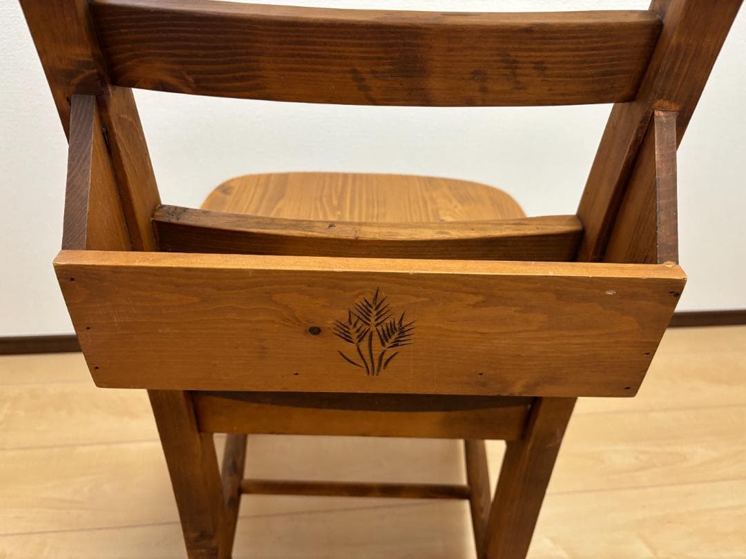 【２脚セット】東谷 CFS-770 ダイニングチェア チャーチチェア パイン