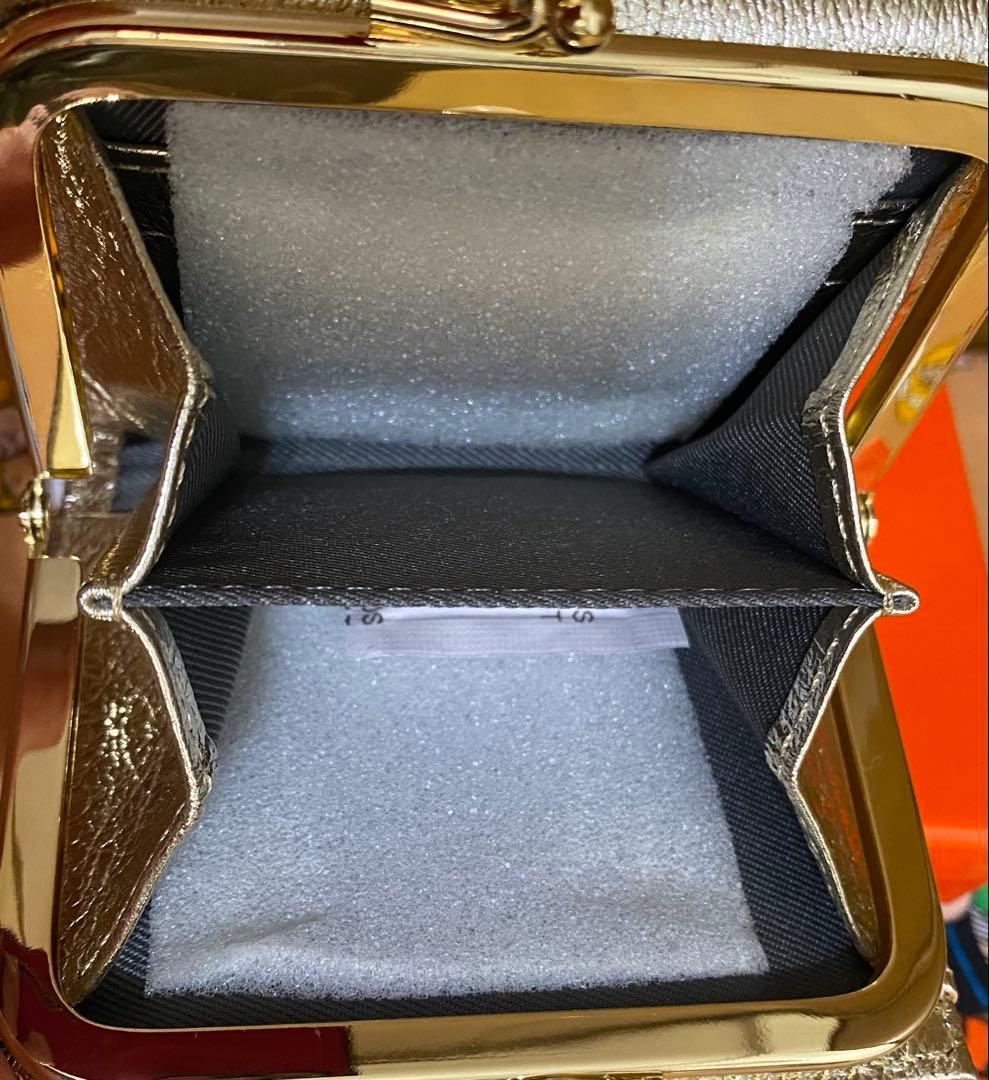 未使用PEZ(ペッツ) ×ear 本革　コラボがま口財布