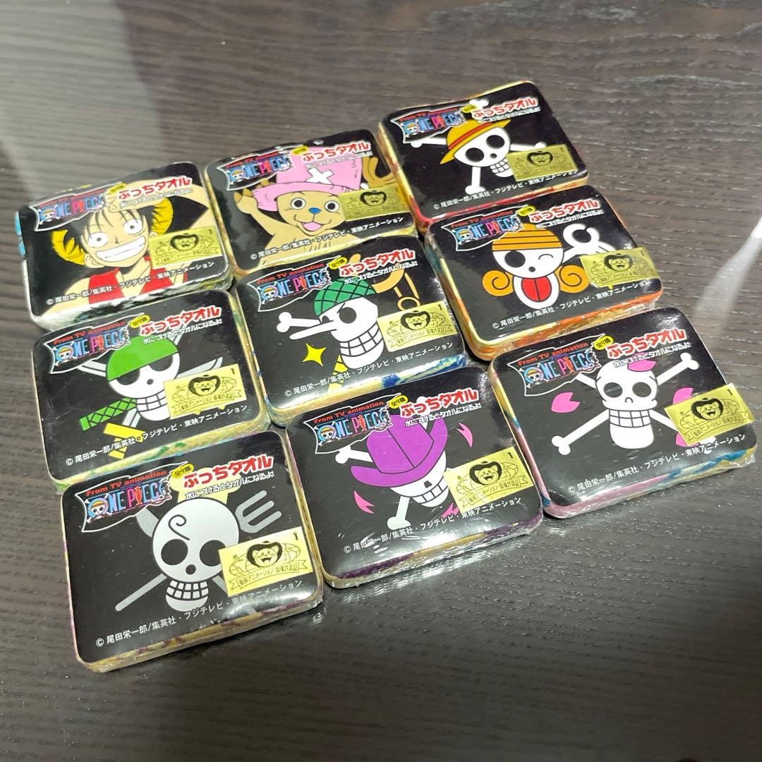 【レア】ONEPIECE プッチタオル コンプセット