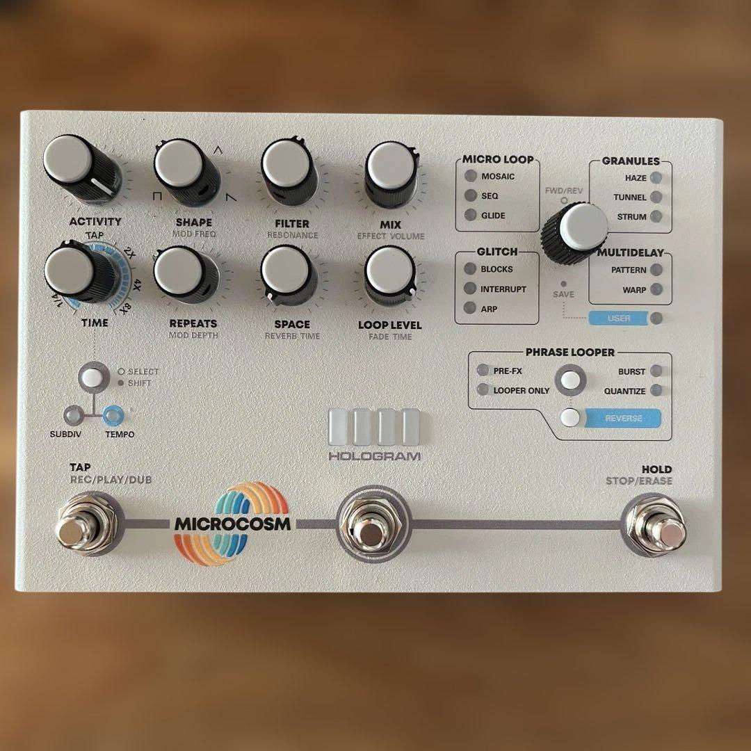 Hologram Microcosm エフェクター リバーブ ルーパー ディレイ
