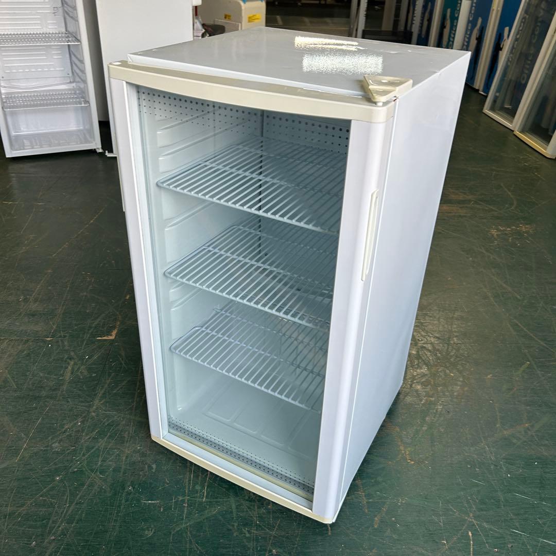151業務用 冷蔵ショーケース オフィスコンビニ XW-105 左右開き 小型