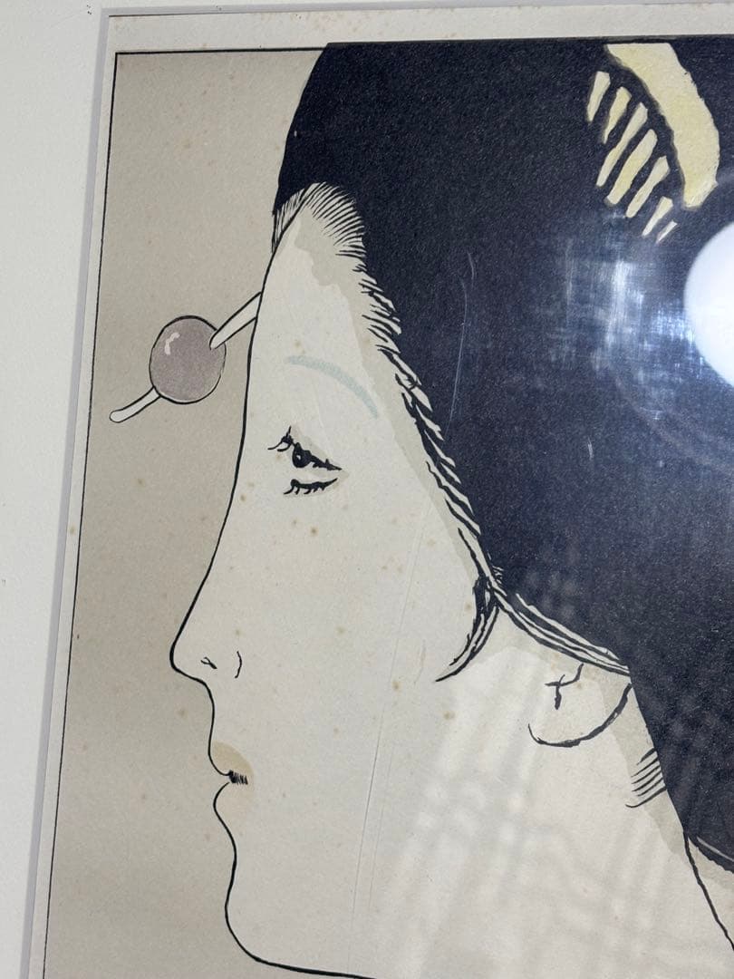 竹久　夢二　　版画(リトグラフ) 138／250