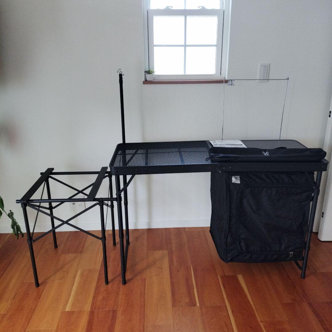 DOD クッキングキング オールインワンキッチンテーブル　キャンプ　テーブル