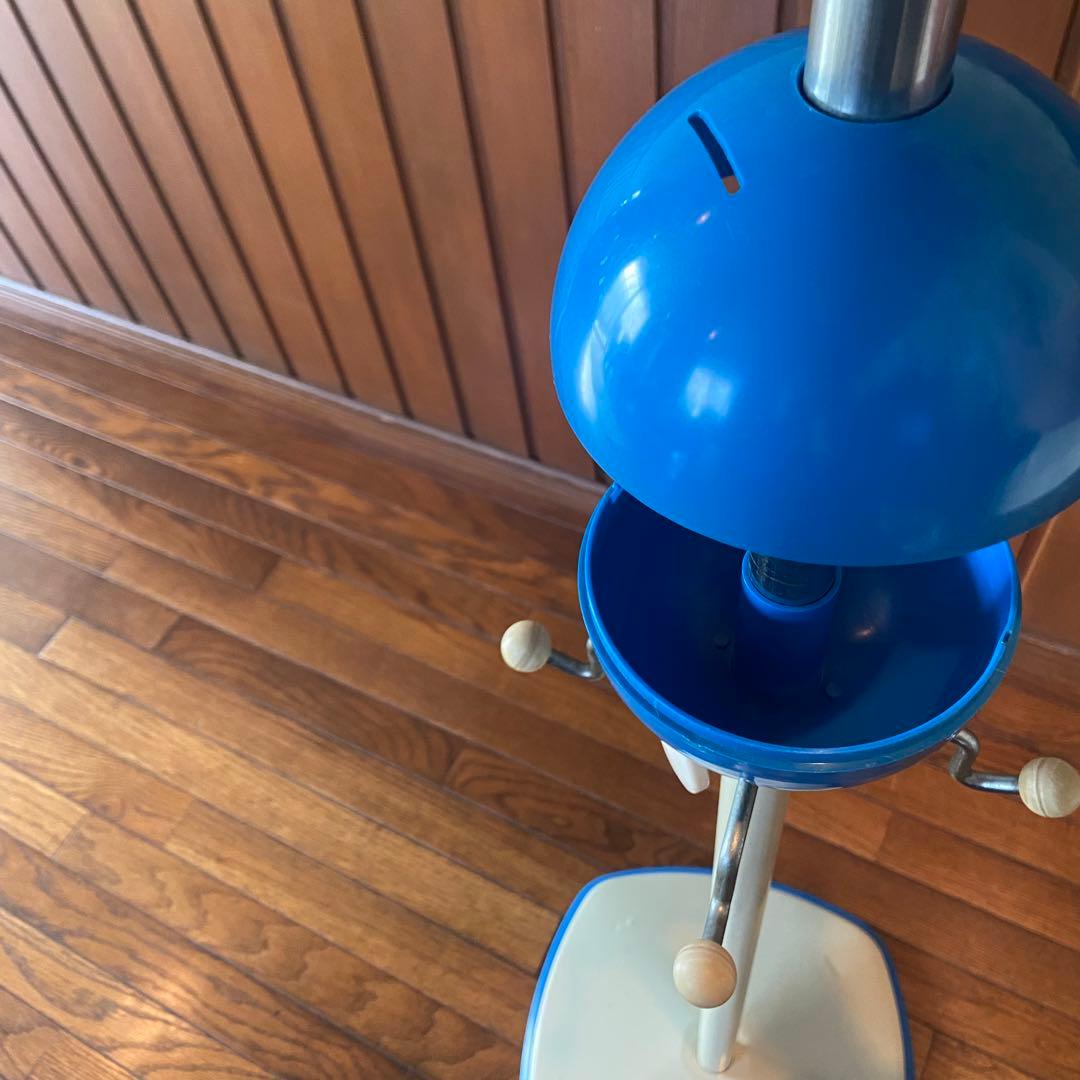 70’s スペースエイジ　ポールハンガー　昭和レトロ　貯金箱付き　当時物