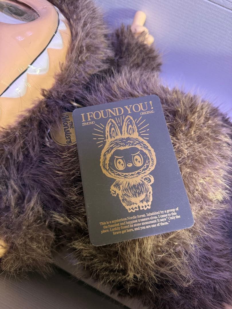 特大サイズ✨labubu Zimomo I FOUND YOU 58cm