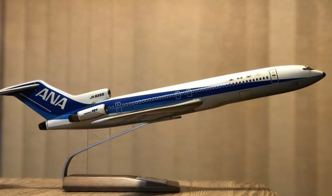 【稀少】ANA B727−200 1/100 ラストフライト