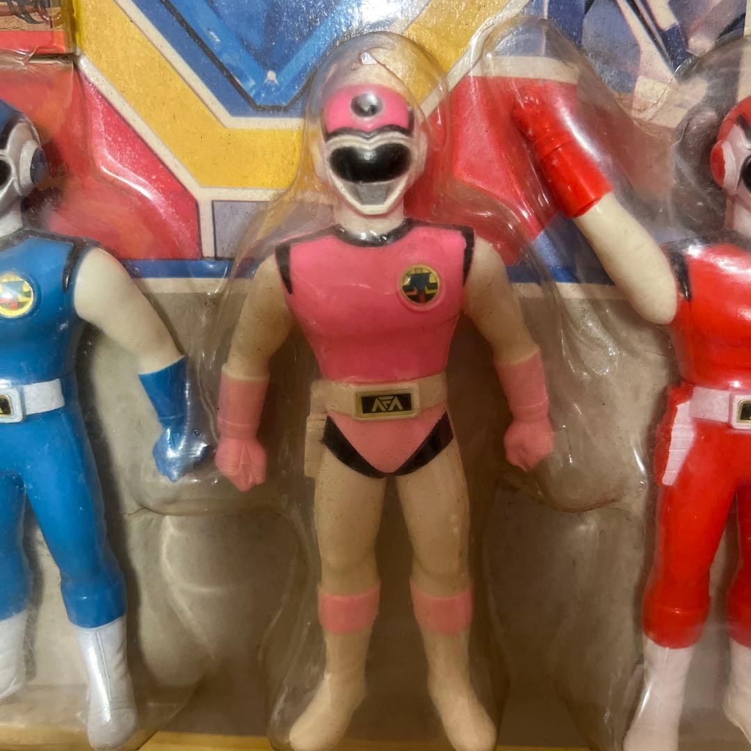 ⚠️未開封デッドストック　超新星　フラッシュマン　フラッシュファイブセット　当時物