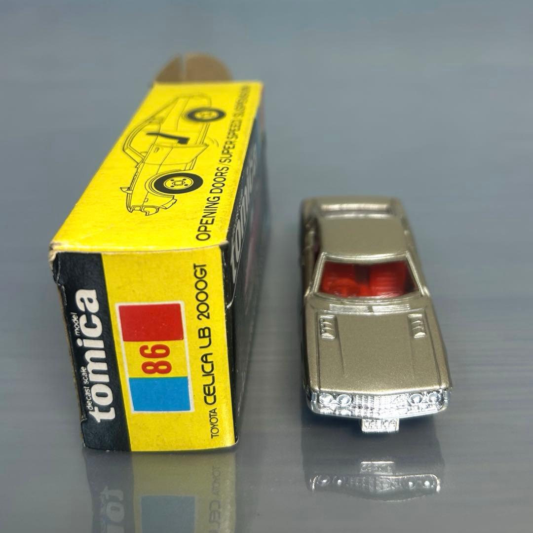 トミカ トヨタセリカLB2000GT 1Eホイール 【黒箱】日本製 No86