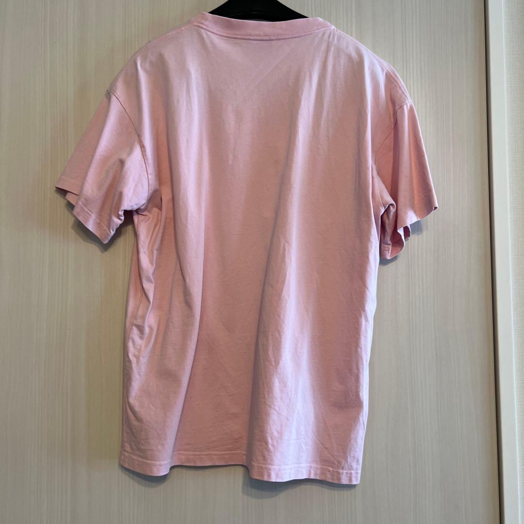 バレンシアガ　23AW カレッジロゴミディアムフィット半袖Tシャツ