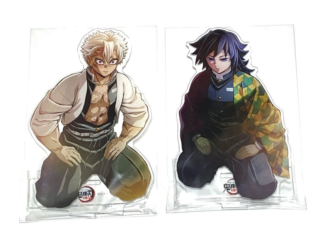 鬼滅の刃 不死川実弥 冨岡義勇 kvアクリルスタンド