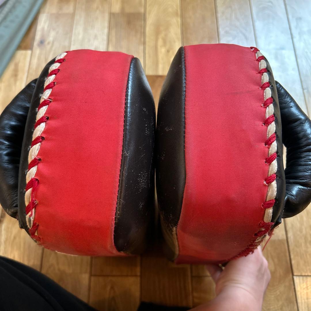 本革キックミット