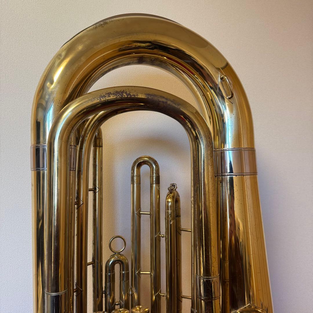 J.Michael チューバ TU-2000 金管楽器 移動式ケース 音出確認済