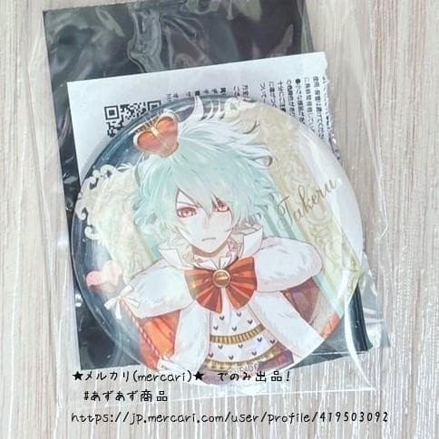 匿名＊笹塚 尊 カラマリ★プレミアム★アリス 缶バッジ 限定　缶バッチ