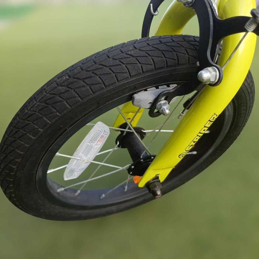 ストライダー限定色 STRIDER 14X ライムイエロー 幼児自転車