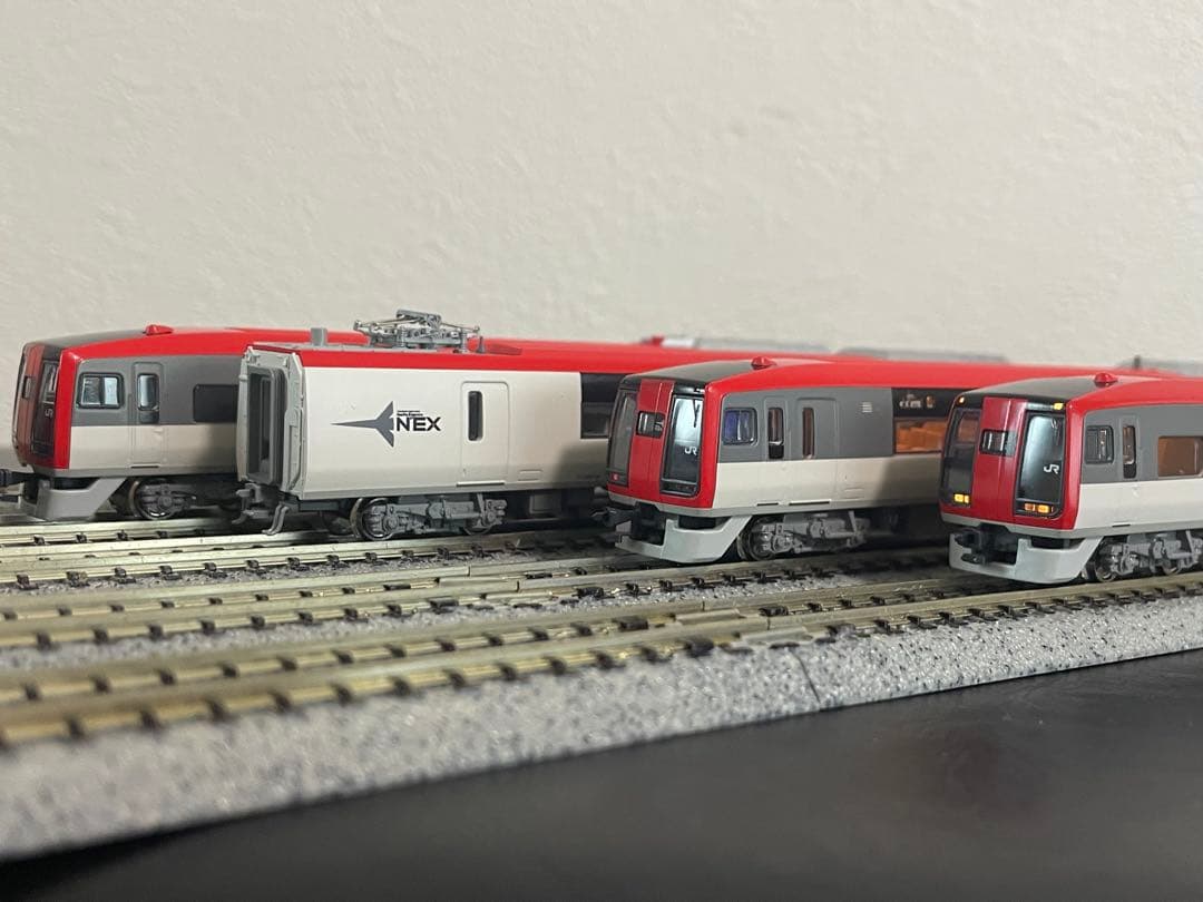 sah 　KATO 253系　成田エクスプレス　9両セット　室内灯付き