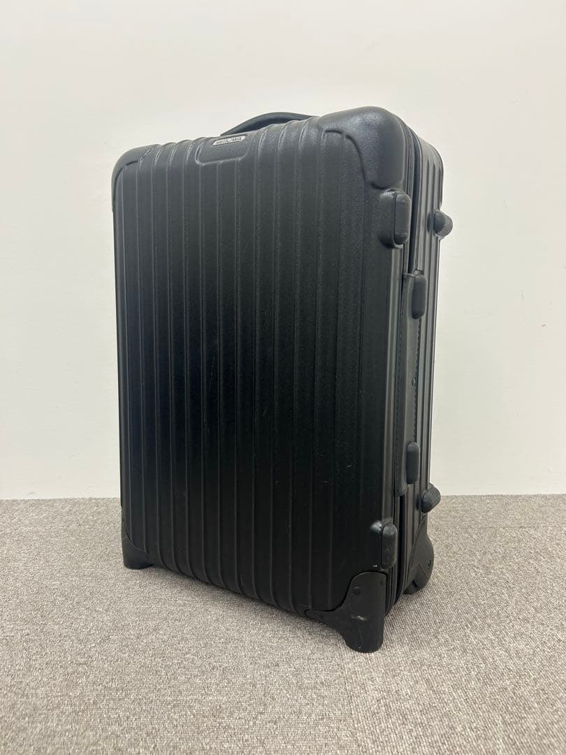 リモワ　サルサ　機内持込サイズ　ブラック　キャリーケース TSAロック付き
