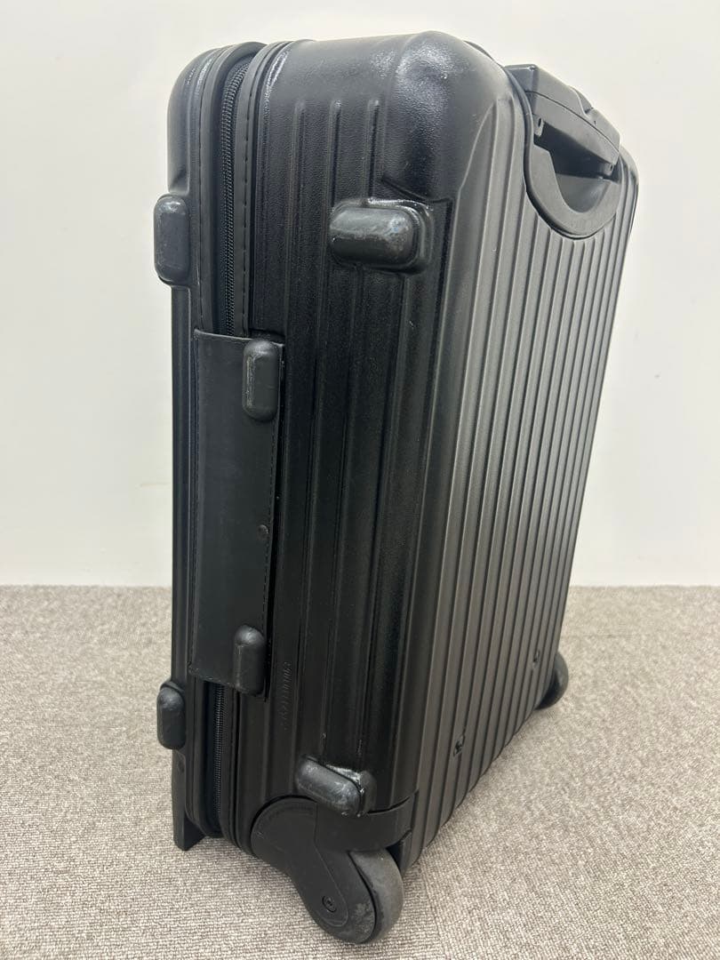 リモワ　サルサ　機内持込サイズ　ブラック　キャリーケース TSAロック付き