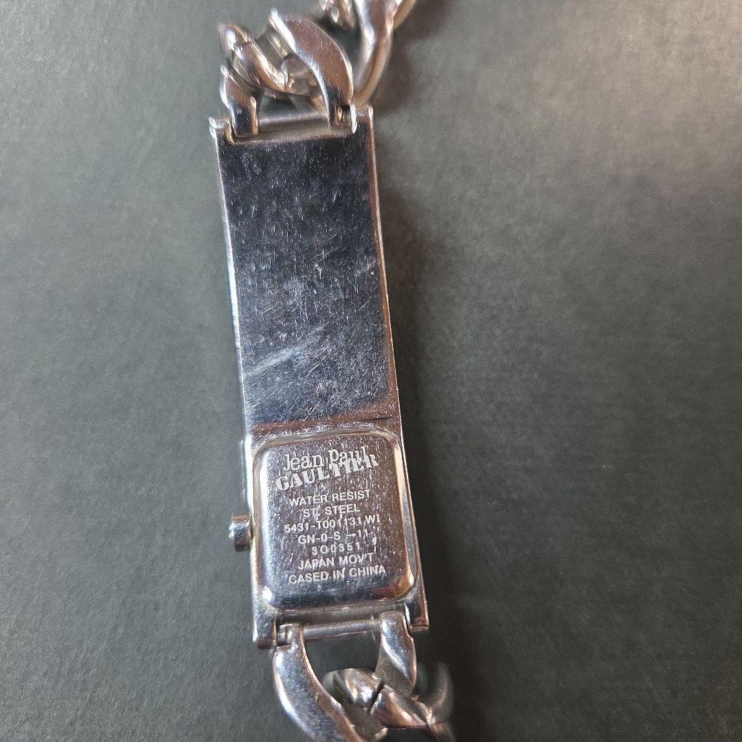 jean paul gaultier　ゴルチエ　腕時計　チェーンブレスレット