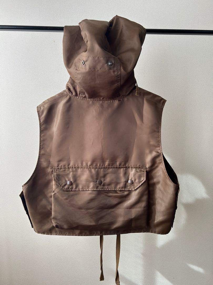 トップス engineeredgarments hooded short vest