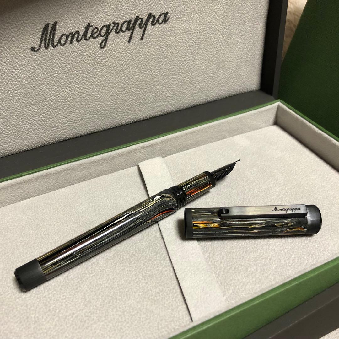 300本限定 新品未使用 モンテグラッパ 万年筆 ゼロ メテオシャワー ニブF