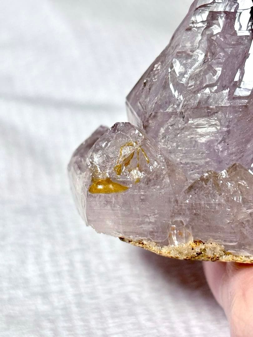 【超希少】ベラクルスアメジスト エレスチャル 大型 エレスチャルクォーツ