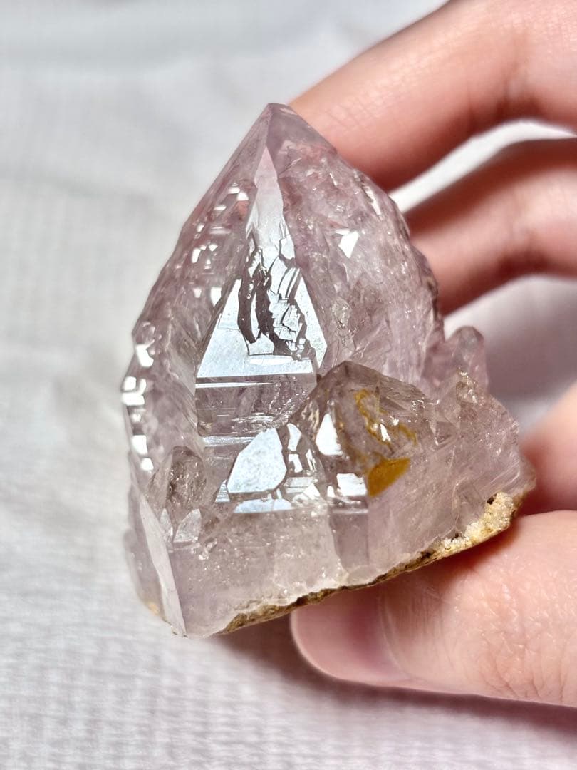 【超希少】ベラクルスアメジスト エレスチャル 大型 エレスチャルクォーツ